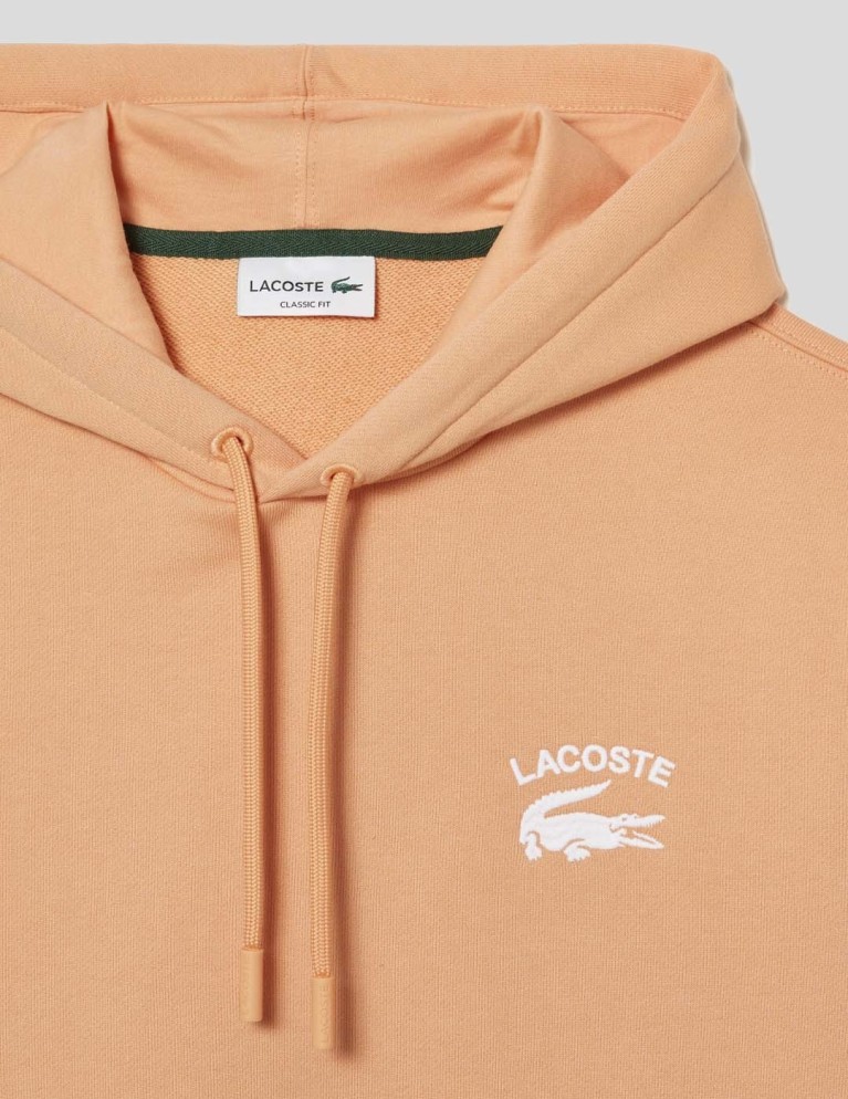 Felpa LACOSTE con cappuccio recifal classico